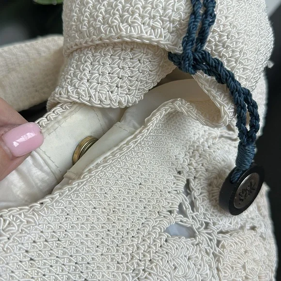 The Sak Cream Crochet Tote Bag - Picture 9 of 9